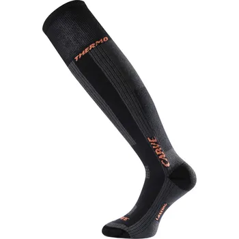 Pánské ponožky SKG funkční lyžařské podkolenky - Šedá 808 / (38-41) M / Šedá