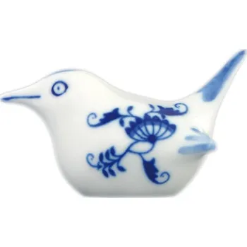 Cibulák Dubí Ptáček 2 - malý - cibulový porcelán 10458