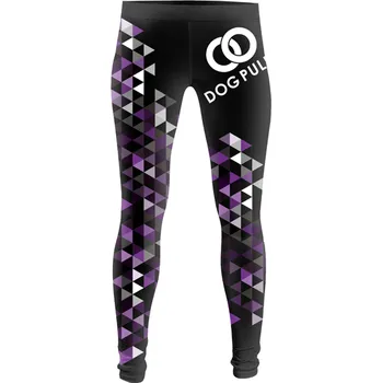 Dámské legíny Dog Puller legíny elastické Thermo černé XS