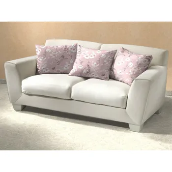 Povlak na dekorativní polštářek Povlak na polštář 50x70 krep KOMFORT Kvítí na pudrovém