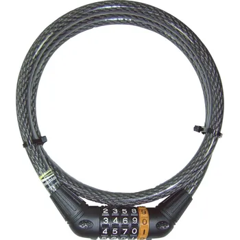 Zámek na kolo Security Plus Z 69 lankový zámek šedá číslicový zámek