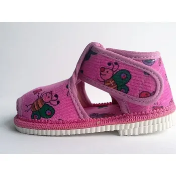 Dívčí bačkory Dívčí bačkůrky na suchý zip Čechtín - různé vzory Velikost: 14 (EU 20,5)