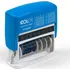 Razítko COLOP Mini-Info-Dater S 120/WD modrý/červený polštářek