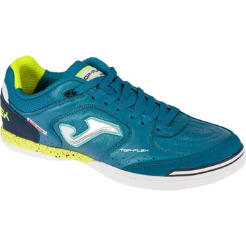 Pánské tenisky Tyrkysové pánské sálové tenisky Joma Top Flex 2417 IN TOPS2417IN Velikost: 42