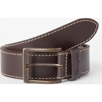 Opasek Pánský opasek Wrangler Brown W0080US85 Délka: 95 cm