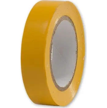 Lepicí páska izolační páska PVC elektra 15 mm / 10 m žlutá