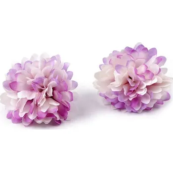 umělá květina Květ chryzantéma 5 cm, fialová