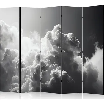 Paraván Paraván - Mimořádný fenomén: Slunce ozařující temné mraky Velikost: 225x172 cm, Provedení: Jednostranný