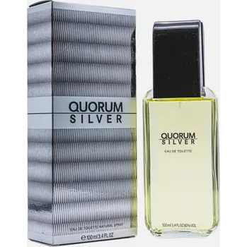 Pánský parfém Antonio Puig Antonio Puig Quorum Silver, Toaletní voda 100ml Pre mužov Toaletní voda