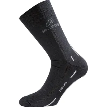 Pánské ponožky WLS merino ponožky - Černá 901 / (34-37) S / Černá