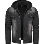 Recea Pánská džínová bunda Tua černá S