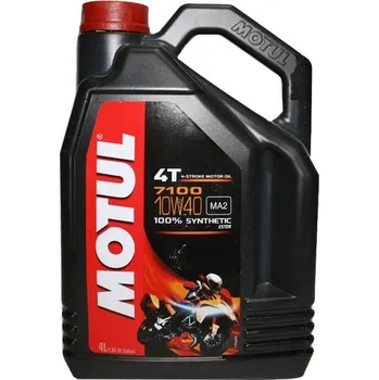 Motorový olej MOTUL 7100 10W40 4L 4T MA2 olej pro motorky HONDA NTV 600 BROSS rok 88-92