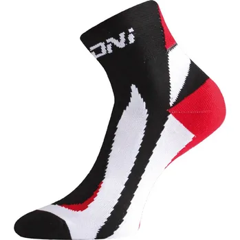 BS40 funkční cyklo ponožky - Červená 933 / (42-45) L / Červená