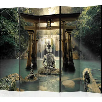 Paraván Paraván - Buddha Smile II Velikost: 225x172 cm, Provedení: Jednostranný