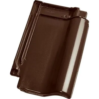 pálená krytina Taška TONDACH Sensaton / Samba 11 připojení hřebene – glazura amadeus hnědá