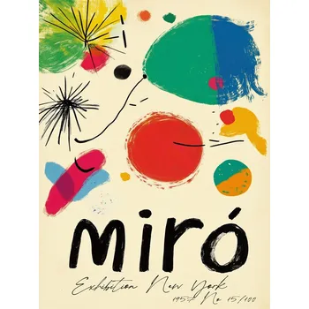 Plakát Plakát, Obraz - Miró 2, Treechild