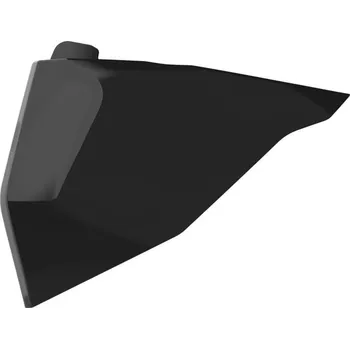 Kryty airboxu POLISPORT 8422300003 pouze jedna strana černý KTM SX 125 2019-2020