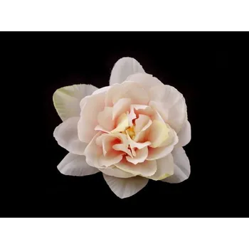 umělá květina Umělý květ 8 cm, krémová do růžova