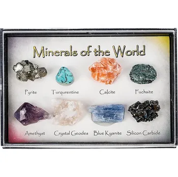 Přírodní věda Mini sbírka minerálů svět