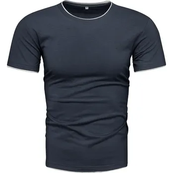 Pánské tričko Recea Pánské tričko s krátkým rukávem Noperar navy XXL