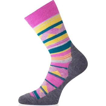 Pánské ponožky WLI merino ponožky - Růžová 468 / (42-45) L / Růžová