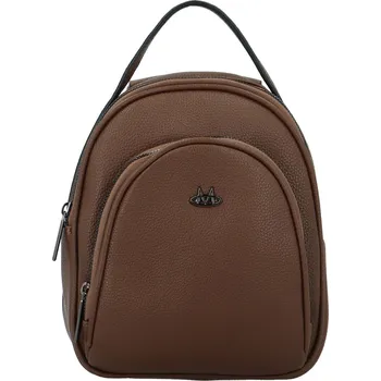 Kabelka Stylový dámský koženkový kabelko-batůžek Fanett, coffee