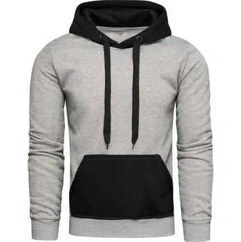 Pánská mikina Recea Pánská mikina s kapucí Bitterflash šedá XL