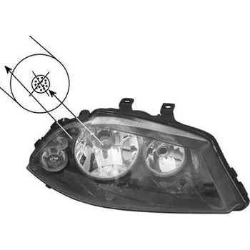 Přední světlomet Světlomet VAN WEZEL 4917968