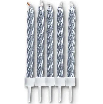 Svíčka Städter Dortové svíčky stříbrné