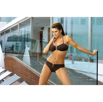 Dámské plavky Dámské plavky Bella Espresso Y2D851 Brown 827P - Marko, XL/M i556_19805_93_1044