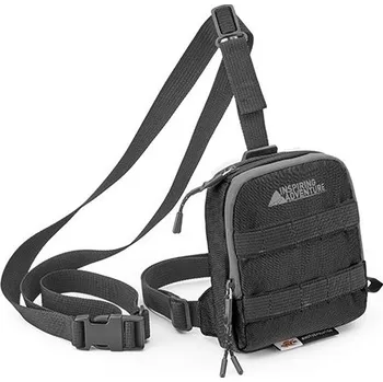 Zavazadlo na motocykl OXFORD Kapsa stehenní L1R, OXFORD (černá, objem 1 l)