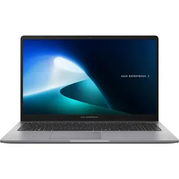 Notebook ASUS NTB ExpertBook P1 (P1503CVA-NJ0202X), i3-1315U, 15.6" 1920 x 1080, 8GB, 256GB SSD, UHD, W11 Pro, Grey