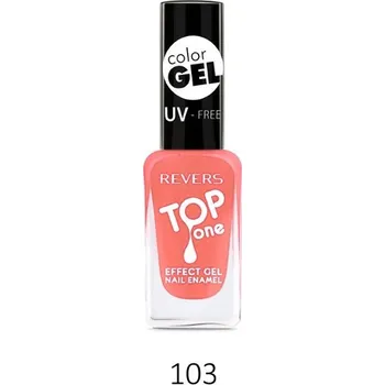 Lak na nehty Revers cosmetics TOP ONE GEL EFFECT lak na nehty s gelovým efektem Velikost: č.103