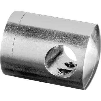 Zábradlí Držák tyčové výplně spojovací Držák tyčové výplně spojovací, tyč O12 mm, trubka O42,4 mm, nerez. ocel 304, kartáčovaná