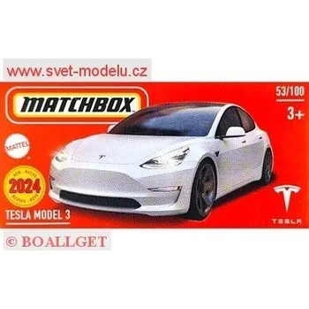 autíčko AUTÍČKO MATCHBOX DRIVE YOUR ADVENTURE HVP62 TESLA MODEL 3