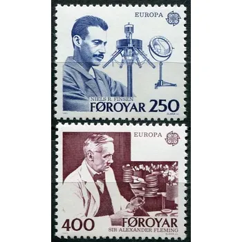 Poštovní známka (1983) MiNr. 84 - 85 ** - Faerské ostrovy - EUROPA