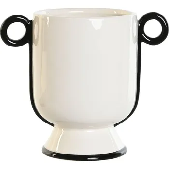 Váza Váza Home ESPRIT Keramický Moderní 21 x 13 x 18 cm