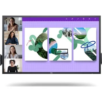 Monitor DELL P5524QT Interaktivní plochý panel 139,7 cm (55") LCD 350 cd/m² 4K Ultra HD Černá Dotyková obrazovka