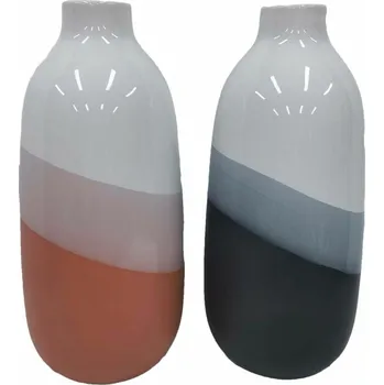 Váza Váza DKD Home Decor 13 x 13 x 29 cm Tříbarevná Dolomite 2 kusy