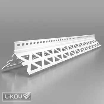 rohová lišta P-H PVC 14/43x43/2500/roh ostrý/lišta rohová