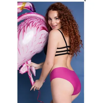 Dámské spodní prádlo Kalhotky Simple purpurová - Julimex purpurová XL