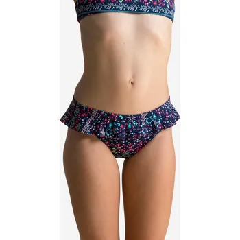 Dámské plavky DECATHLON Dívčí plavky spodní díl se sukýnkou Lila 8 LET MODRÁ