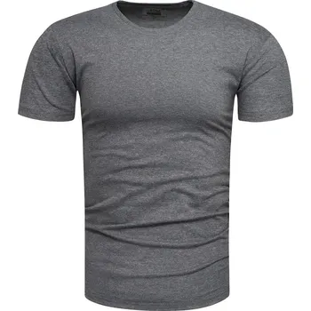 Pánské tričko Recea Pánské tričko s krátkým rukávem Eraka grafitová XXL