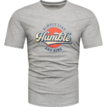 Pánské tričko Recea Pánské tričko s krátkým rukávem Eiwi šedá XXL