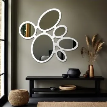 Zrcadlo Dekorativní zrcadlo nad konzolí v mdf rámu - LENA - barva rámu dle vašeho výběru