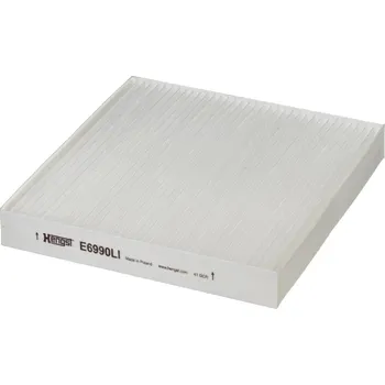 Ventilátor topení a klimatizace Filtr, vzduch v interiéru HENGST FILTER E6990LI