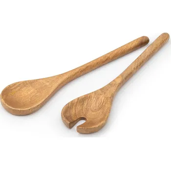 Příbor Jamie Oliver Big Love servírovací lžíce z mangového dřeva, sada 2ks