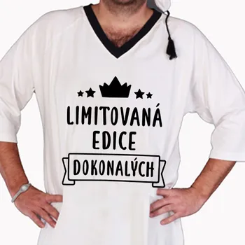 Dámská noční košile Noční košile Limitovaná Edice Dokonalých - velikost XXXL, Barva Bílá