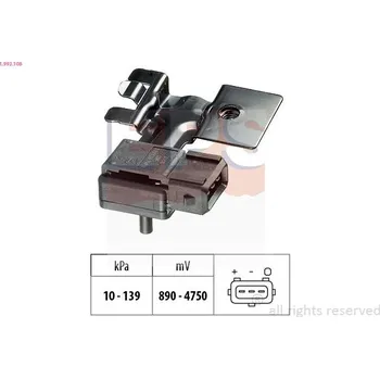 Autoelektrika Snímač barometrického tlaku vzduchu EPS 1.993.108
