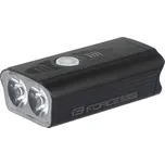 Světlo přední FORCE DIVER 900 LM, USB, černé